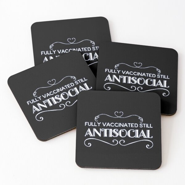 Item preview, Fully vaccinated still antisocial designed and sold by suver.