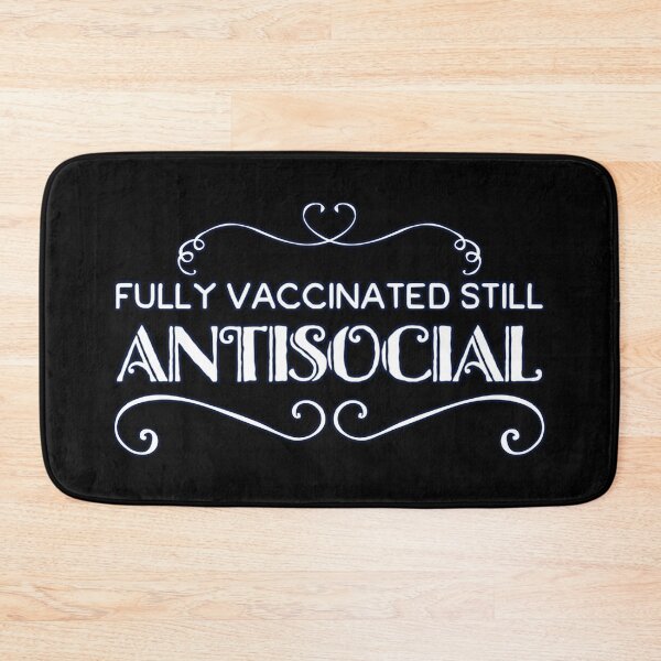 Item preview, Fully vaccinated still antisocial designed and sold by suver.