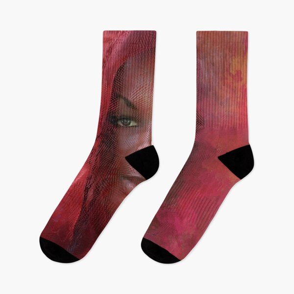 Item preview, African Beauty With Red Headscarf designed and sold by IZiets.