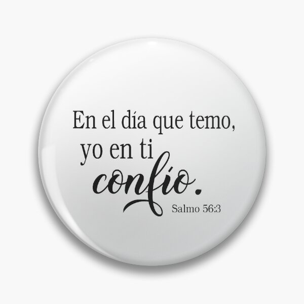 Item preview, Salmo 56 3, Spanish Bible Verse designed and sold by Aryam Quotes.