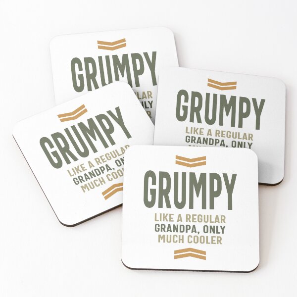 Item preview, Grumpy Like a Regular Grandpa, Only Much Cooler designed and sold by cidolopez.