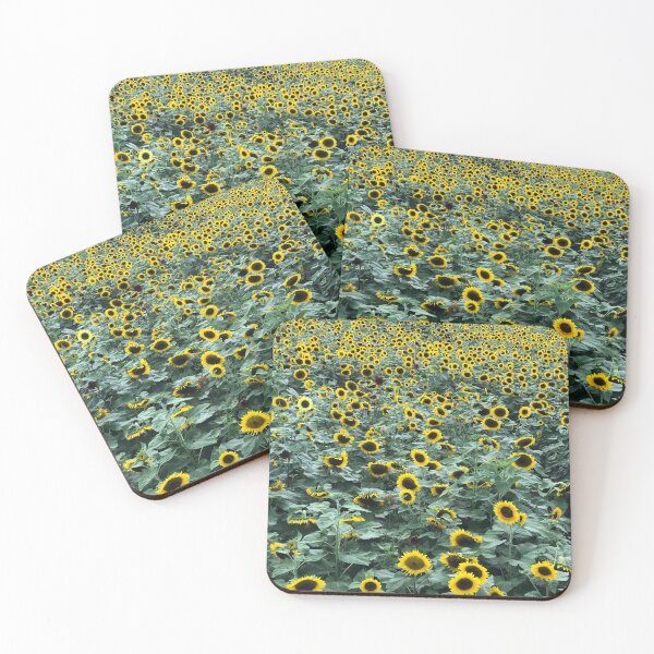 Item preview, Sunflower field in full bloom designed and sold by Samwithbooks.