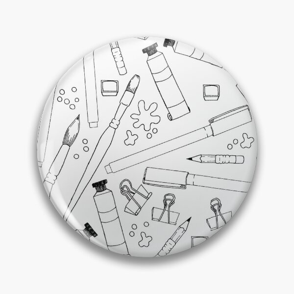 Artikelvorschau, Art Supplies Pattern entworfen und verkauft von JulieSpriddle.