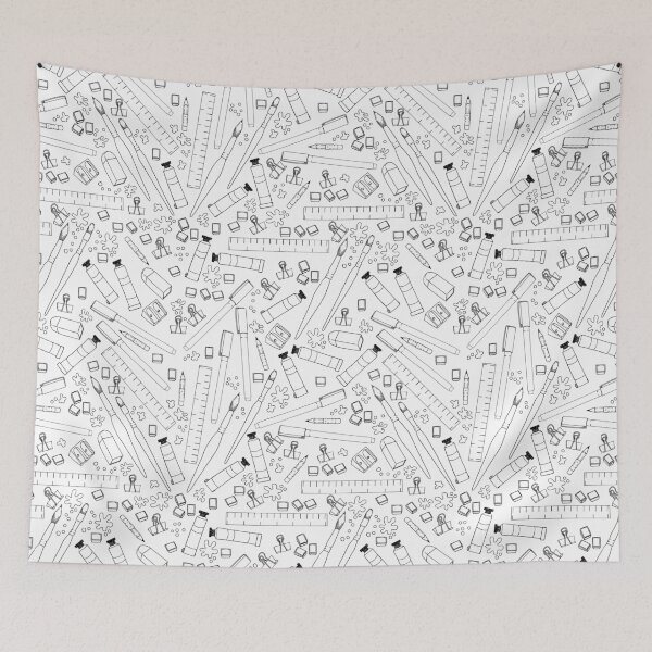 Item preview, Art Supplies Pattern designed and sold by JulieSpriddle.