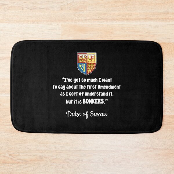 Item preview, Duke of Suxass Quote designed and sold by twHistory.