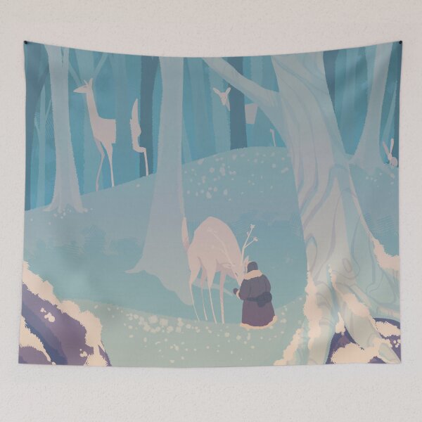 Item preview, Meetings in the Snow designed and sold by lledra.