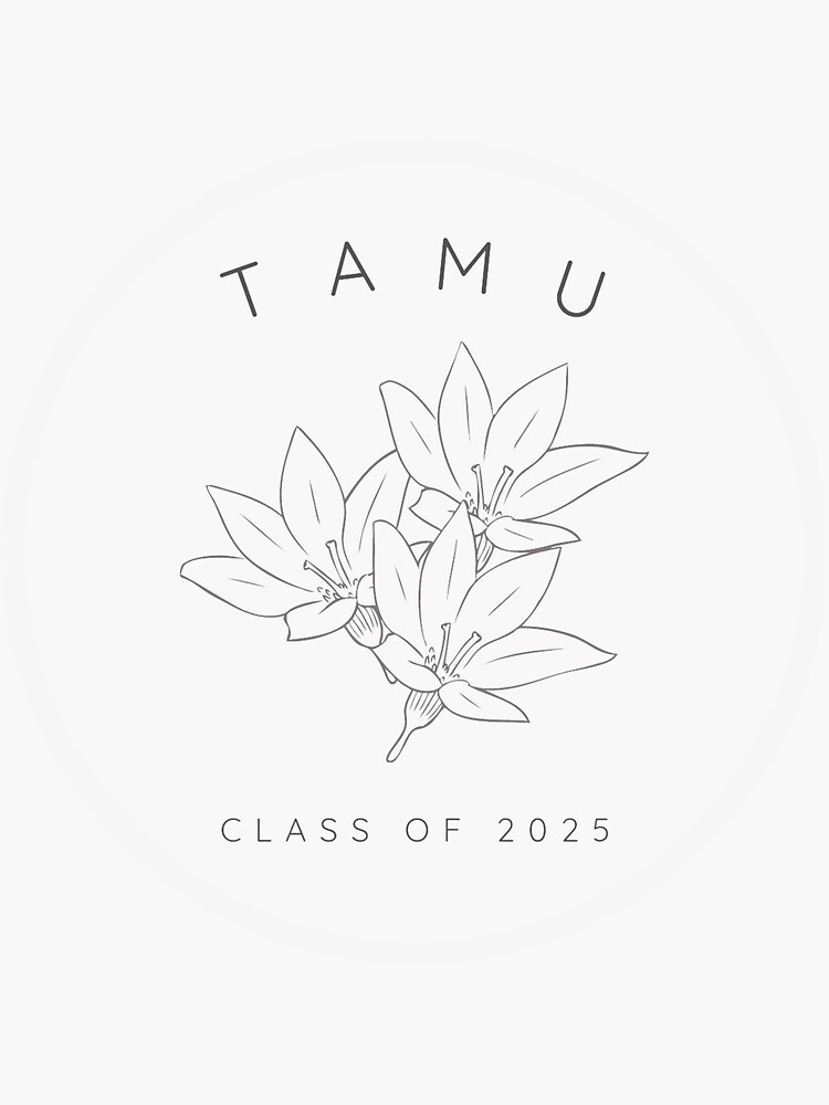 "TAMU Class of 2025" Sticker for Sale by HartyDesigns Redbubble