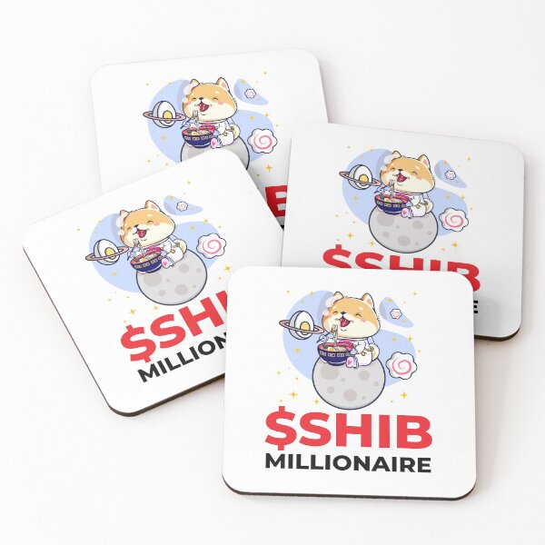 Item preview, SHIB Coin Millionaire, Shiba To The Moon  designed and sold by Maria Garcia.