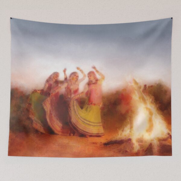 Item preview, Traditional Moroccan Dancers By The Fire designed and sold by IZiets.