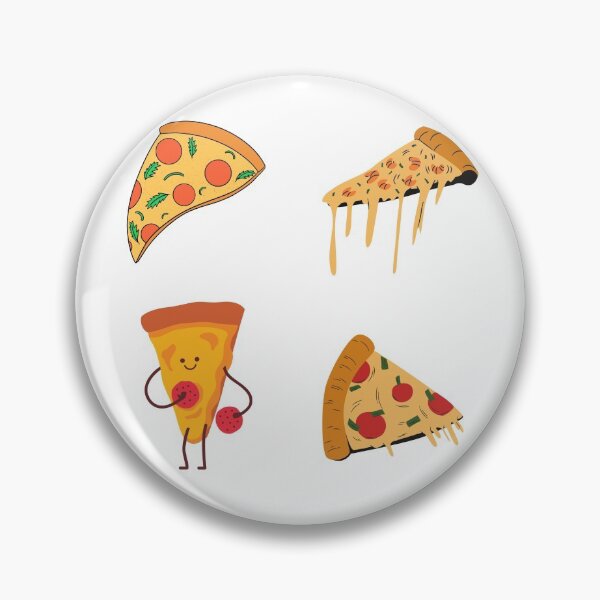 Item preview, Pizza Vibes sticker pack designed and sold by UpbeatGarden.