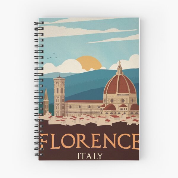 Item preview, Florence Italy Retro Travel Poster designed and sold by Freshfroot.