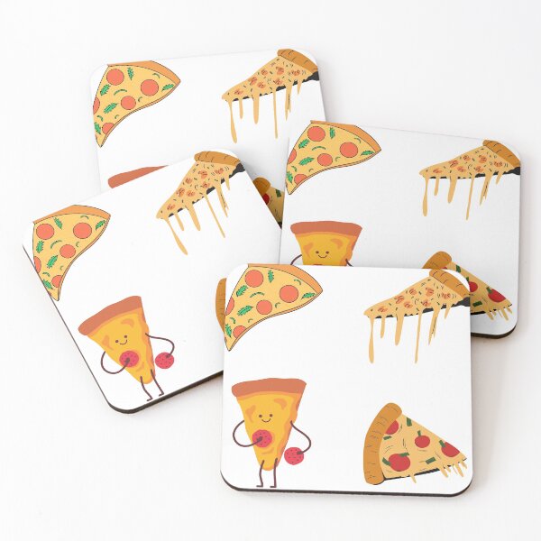 Item preview, Pizza Vibes sticker pack designed and sold by UpbeatGarden.