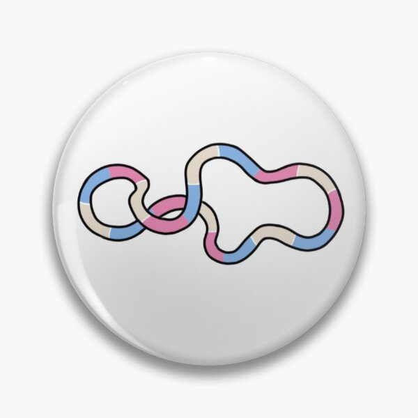 Item preview, Trans pride tangle toy designed and sold by wy-boi.