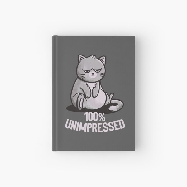 Item preview, 100% Unimpressed Cute Funny Angry Cat Gift designed and sold by EduEly.