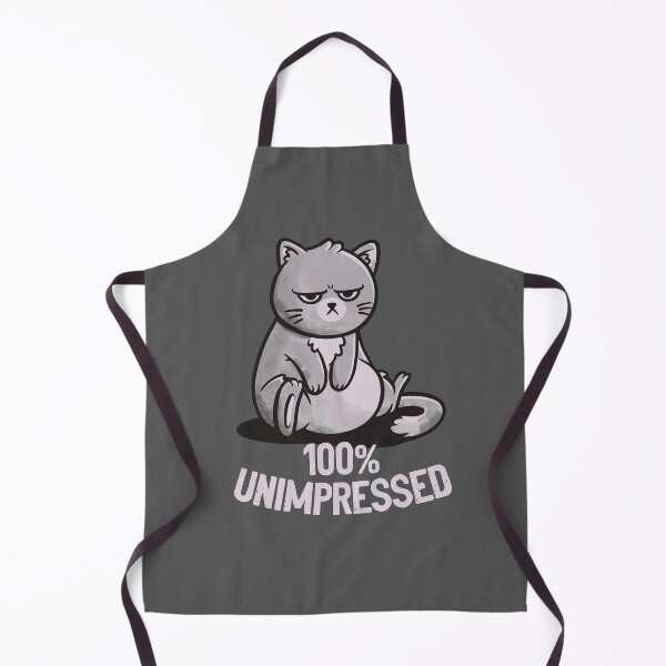 Item preview, 100% Unimpressed Cute Funny Angry Cat Gift designed and sold by EduEly.