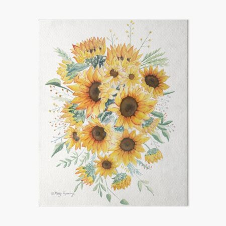Floral loose watercolor 1 | Sticker