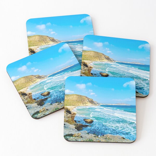Item preview, Rocky Cascading Beach  designed and sold by BeCarpeDiem.