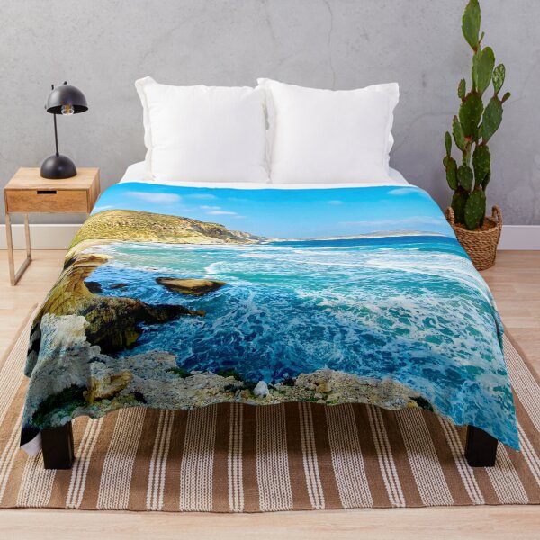 Item preview, Rocky Cascading Beach designed and sold by BeCarpeDiem.