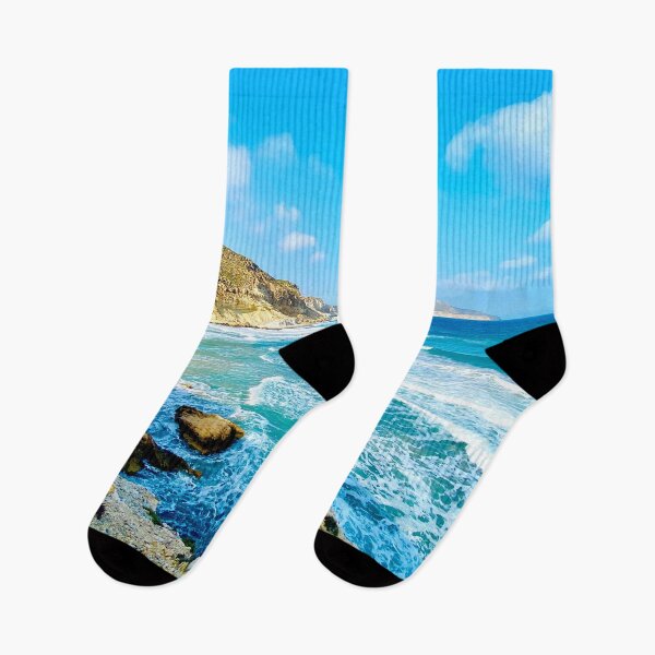 Item preview, Rocky Cascading Beach  designed and sold by BeCarpeDiem.
