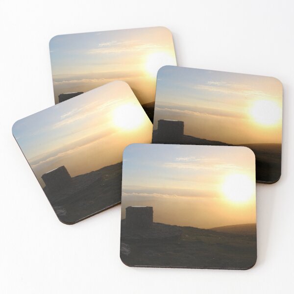 Item preview, Foggy sunset on Foel Eryr, Preseli hills, Pembrokeshire, South Wales designed and sold by Image-in-that.