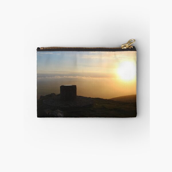 Item preview, Foggy sunset on Foel Eryr, Preseli hills, Pembrokeshire, South Wales designed and sold by Image-in-that.