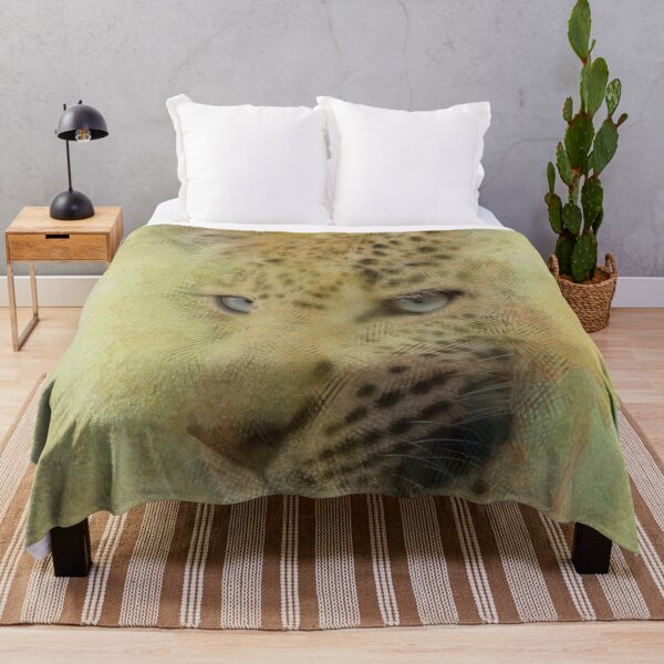 Item preview, Portrait Of A Leopard Watercolor Painting designed and sold by IZiets.