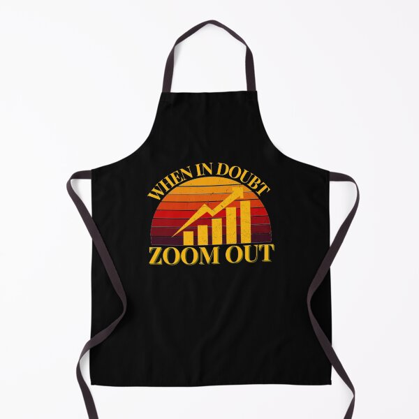 Item preview, When in doubt zoom out retro design designed and sold by DesignsVault.