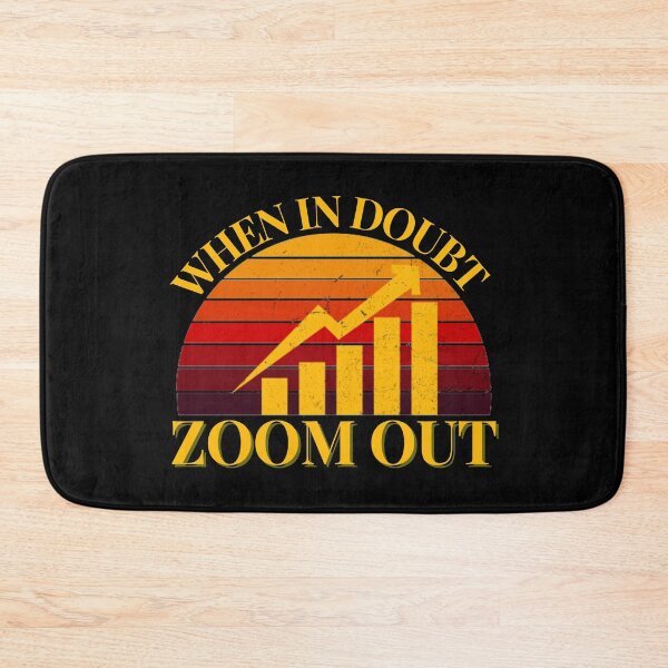 Item preview, When in doubt zoom out retro design designed and sold by DesignsVault.