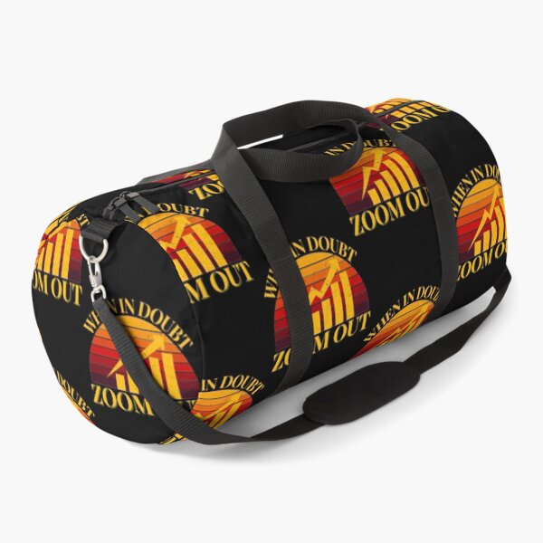 Item preview, When in doubt zoom out retro design designed and sold by DesignsVault.