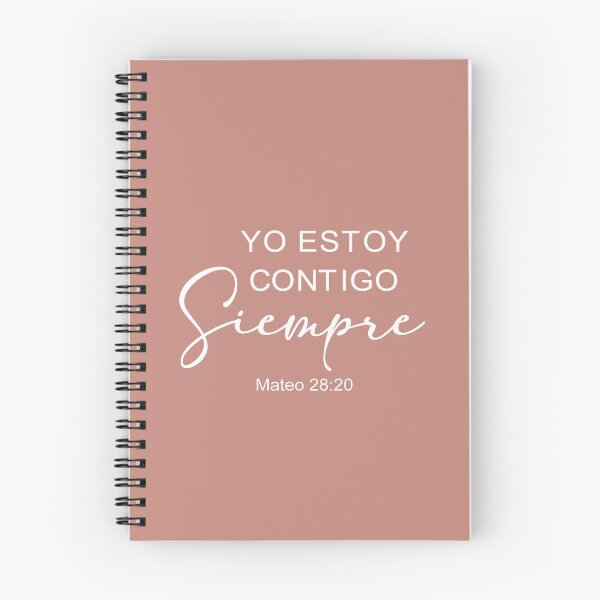 Item preview, Mateo 29 20, Spanish Bible Verse designed and sold by Aryam Quotes.