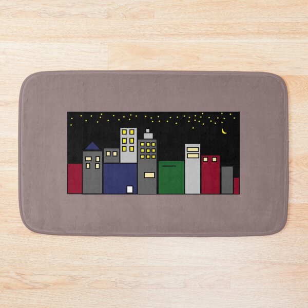 Item preview, City Skyline at Night designed and sold by silvasm516.