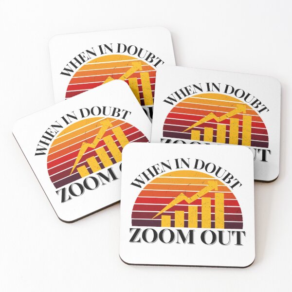 Item preview, When in doubt zoom out retro design designed and sold by DesignsVault.