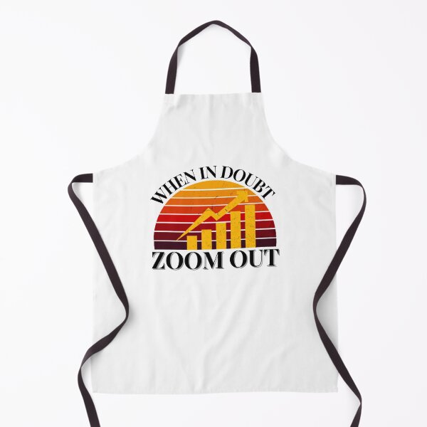 Item preview, When in doubt zoom out retro design designed and sold by DesignsVault.