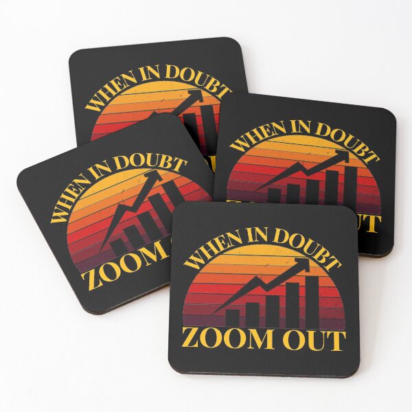 Item preview, When in doubt zoom out retro design designed and sold by DesignsVault.