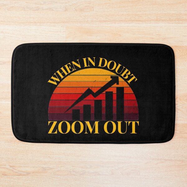 Item preview, When in doubt zoom out retro design designed and sold by DesignsVault.