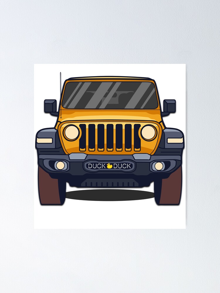 duck-duck-jeep-you-have-been-ducked-poster-for-sale-by-ayodesign1