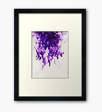 Cascading Framed Print