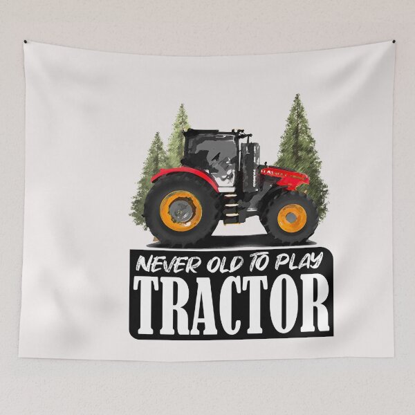 Item preview, Versatile Never Old To Play Tractor  , Farm Life for happy wife , big boy never old  designed and sold by Shirt-u.
