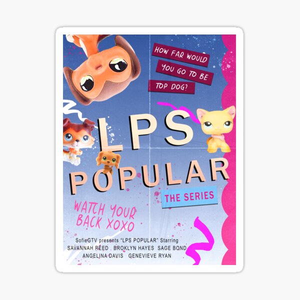 LPS Popular Movie Poster Sticker