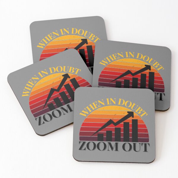 Item preview, When in doubt zoom out retro design designed and sold by DesignsVault.