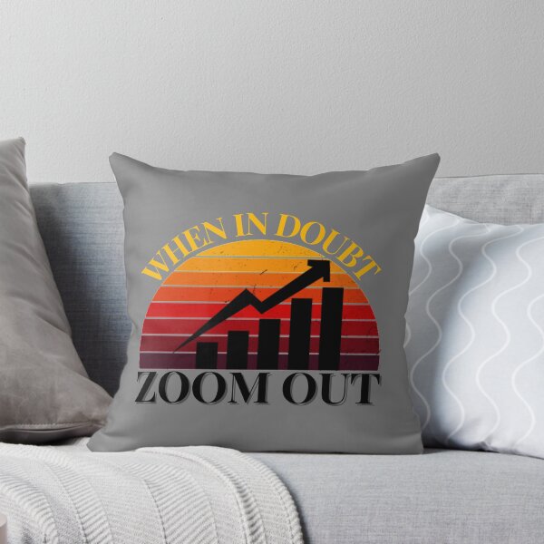 Item preview, When in doubt zoom out retro design designed and sold by DesignsVault.