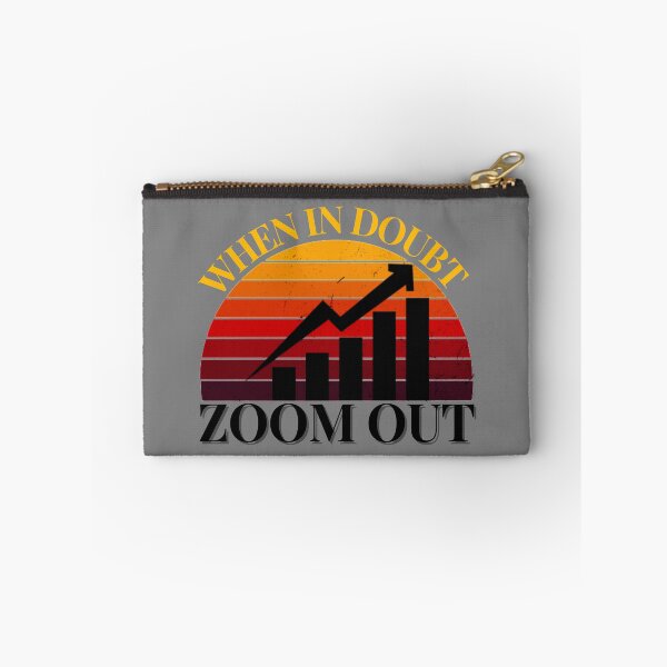 Item preview, When in doubt zoom out retro design designed and sold by DesignsVault.