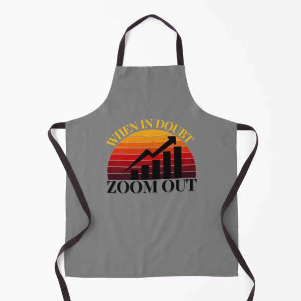 Item preview, When in doubt zoom out retro design designed and sold by DesignsVault.