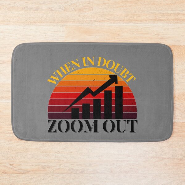 Item preview, When in doubt zoom out retro design designed and sold by DesignsVault.