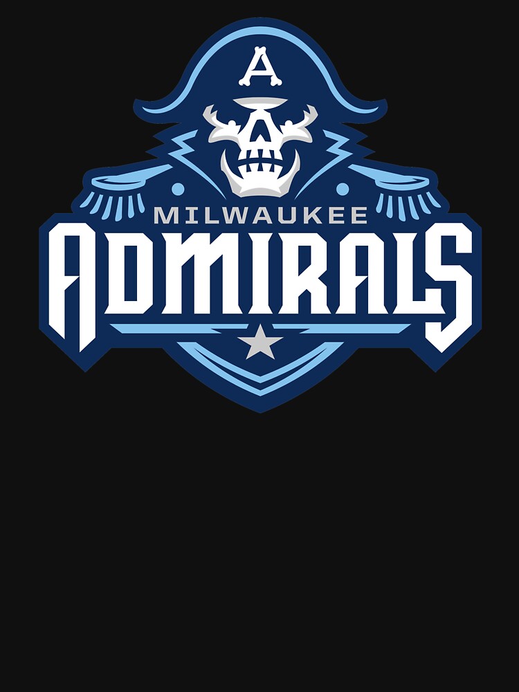 Milwaukee Admirals Primary Logo Youth Hoodie –