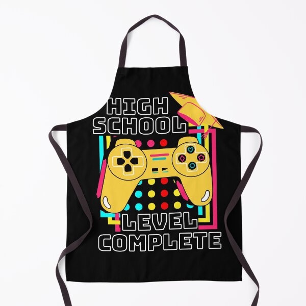 Item preview, High School Level Complete. Graduation design for gamers. designed and sold by Rhu Creations.