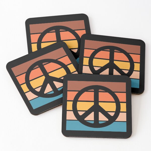 Item preview, Retro Peace Sign - Sunset and Peace designed and sold by molamode.
