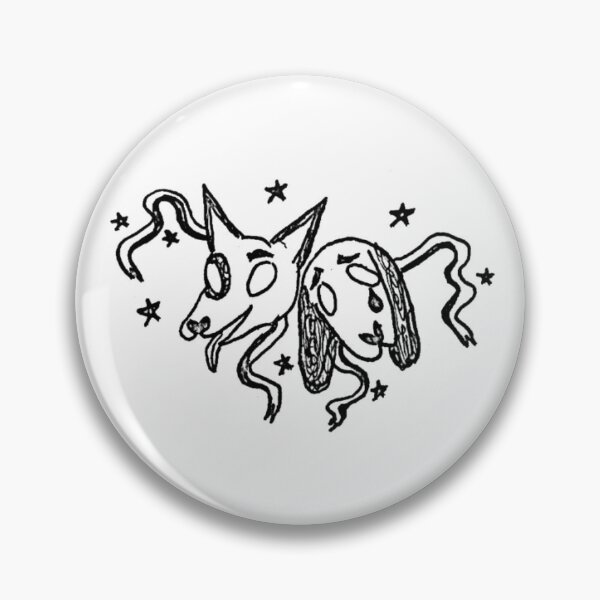 Item preview, Comedy and Tragedy Dog designed and sold by tragicomedy.