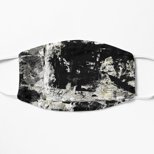 Grey Abstract Flat Mask