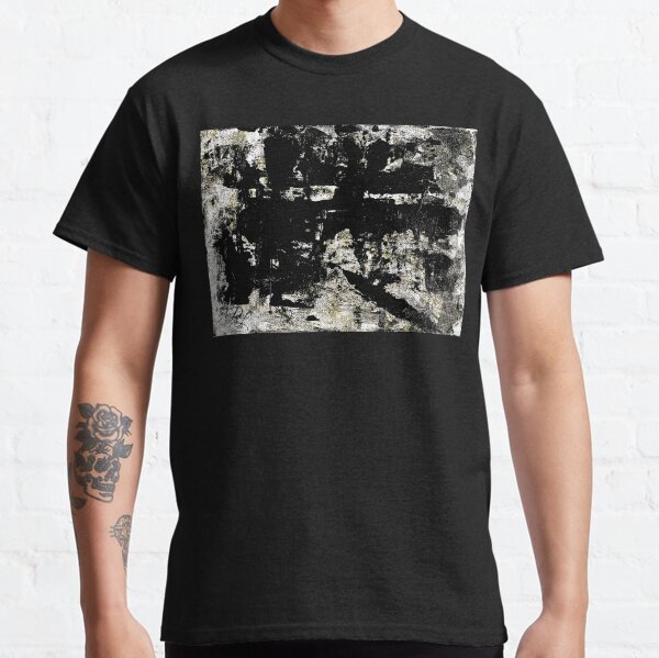 Grey Abstract Classic T-Shirt